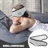 AOKWAWALIY Unisex Sleep Earmuffs 2-in-1 Sleep Masks Noise Reduction Sleep