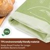 2 Pack Reusable Bread Bags for Homemade Bread with Beeswax
