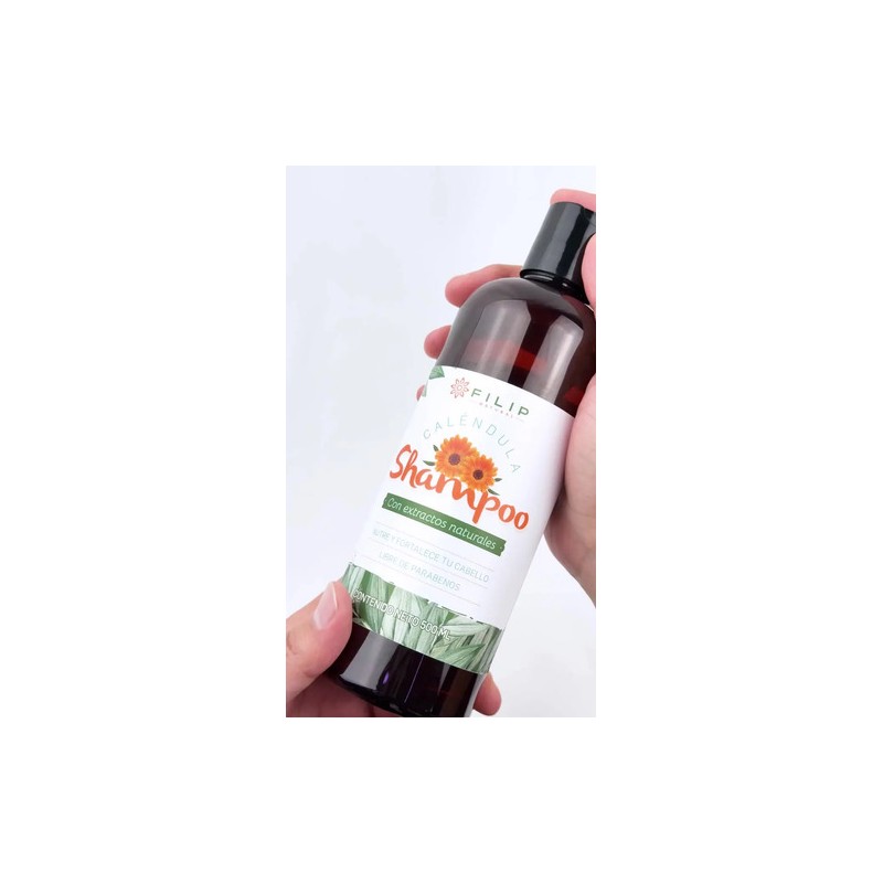 Filip Natural - Shampoo Caléndula, Reparación, 500ml