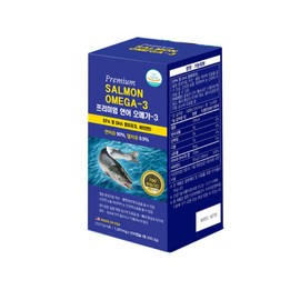 Evergreen (health food) Premium Salmon Omega 3 Vitamin D 1001mg x 300 capsules / 프리미엄 연어 오메가3 비타민D 1001mg x 300캡슐