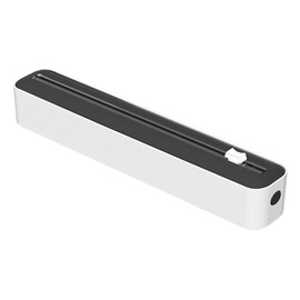 sazanore Wrap Cutter, Slide, Magnet, Refrigerator, Tabletop, Slide Cut, Food (Black)