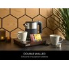 Corby Canterbury 0.6L Double Walled Kettle - UK Plug (Brushed