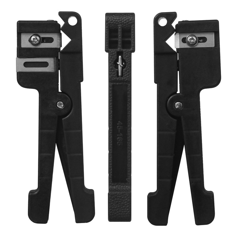 Xunsomten-1PC Fiber Optic Cutter Tool 45-165 Coax Cable Stripper Fiber