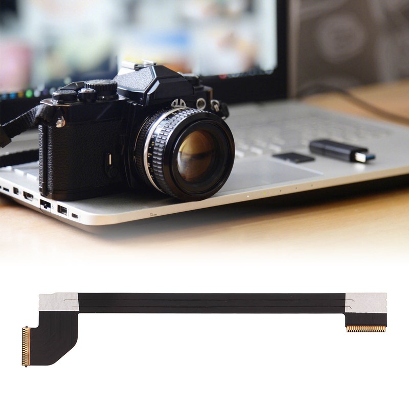 Shaft Rotating LCD Display Screen Hinge Flex Cable Camera Replacement