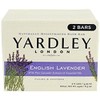 Yardley English Lavender Bath Bar 4oz, 2 Count