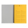 FasNote Blank Spiral Notebook, A5, 160 Pages Blank Paper, Wirebound