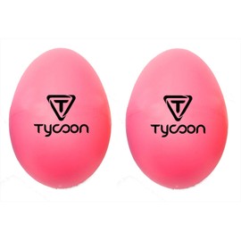 Tycoon Percussion Plastic Egg Shakers - Pink - TE-P