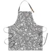 Now Designs Spruce Pomegranates Cotton Kitchen Apron, W28 x L32in