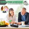 Intercoms Wireless for Home Hands Free, Upgrade Two Way Intercom