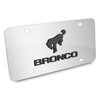 iPick Image for Ford Bronco 3D Dark Gray Logo on