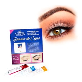 Kit de Planchado y Diseño de Cejas J Deni by Gaero Shop Uso Profesional | Luciran tus Pestañas | Fórmula Hipoalergénica Reestructurante | Incluye Geles, Papel y Aplicadores | Define, Alisa y Nutre