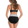 OLIKEME High Waisted Underwear for Women Tummy Control Cotton Plus