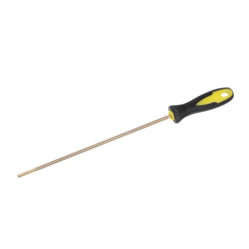 sourcing map Diamond Chainsaw File 5/32 Inch (4 mm) 80