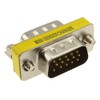 kenable Gender Changer - HD15 (15pin) SVGA VGA Coupler Male