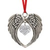 JUPPE Angel Wings Christmas Ornaments for Christmas Tree - Half