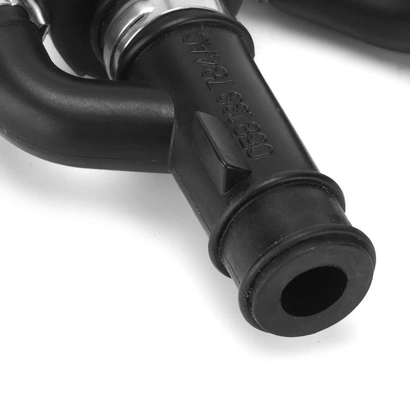 Vacuum Check Valve Bleed Hose Assembly, Durable ABS Rubber 058133784AF