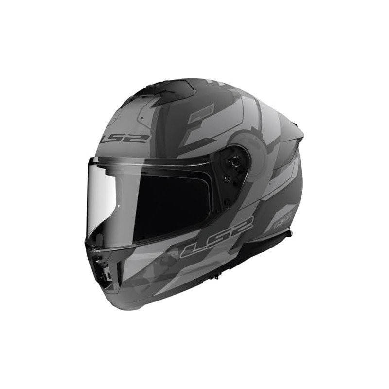 LS2 Helmets Stream II Full Face Motorcycle Helmet W/SunShield (Matte