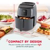 DASH Tasti-Crisp™ Electric Air Fryer Oven, 2.6 Qt., Grey –