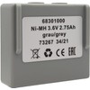 3.6V 2750mAh 68301000 68300900 Ni-Mh Rechargeable Battery for HETRONIC Remote