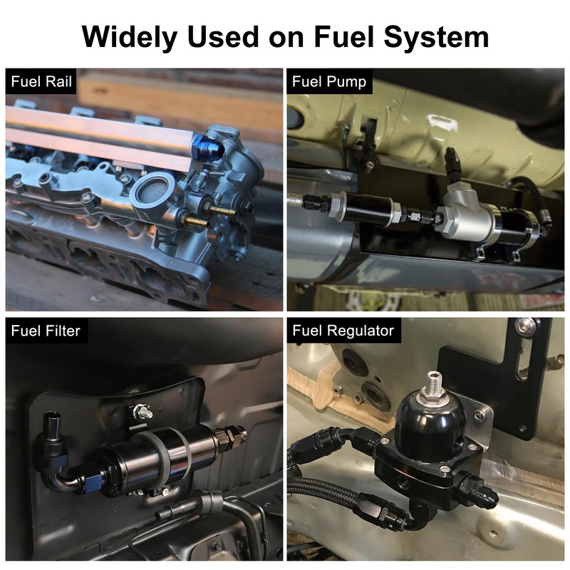 EVIL ENERGY 10AN Flare to 16AN ORB Male Fuel Rail