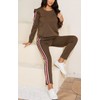 Akmipoem - Conjunto de 2 piezas para mujer, sudadera y