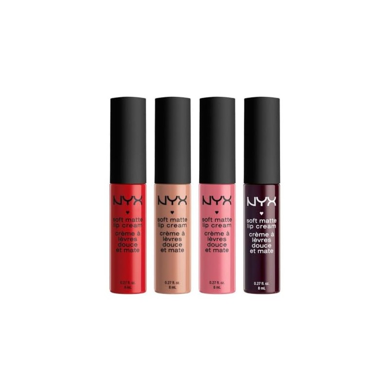 NYX Professional Makeup, Soft Matte Lip Cream, Labial Mate, Tono