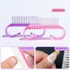 Mirhua Nail Brush, Nail Brush, Colorful 3 Colors, Set of