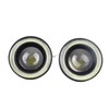 3.5in Car Fog Light Aluminum Housing Waterproof Bright LED Universal