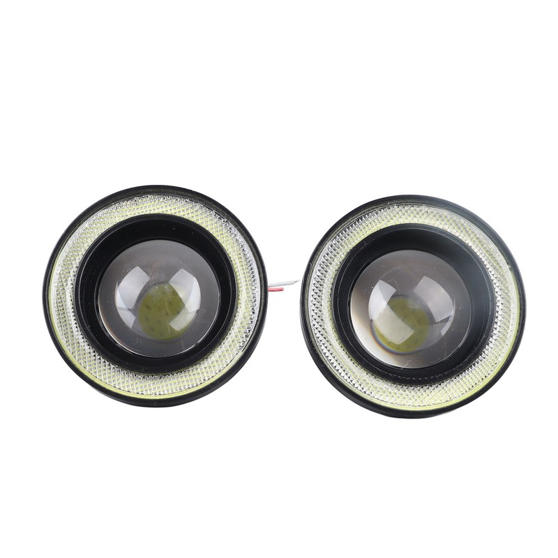 3.5in Car Fog Light Aluminum Housing Waterproof Bright LED Universal