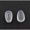Galaxylense 5 Pair Soft Nose Pads Push-in Silicone For Oakley