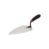 Hyde Tools 18090 10-Inch MaxxGrip Philadelphia Style Brick Trowel