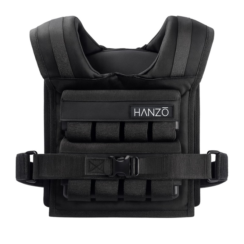 HANZO Weighted Vest for Men & Women 25lbs | 35lbs