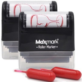 Fragile - Roller Stamp with Two Additional Red Ink Tubes