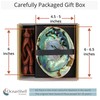 Natural Abalone (Pāua) Shell, with Stand,6-6.5 Inches,Supreme for Smudging,Cleansing Home,Meditation,Shell