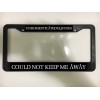 for Stargate SG-1 Teal'C Talk for UNDOMESTICATED Equine License Plate