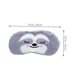 Gatuida 2pcs Soft Breathable Blackout Sleeping Mask for Cute Animal Design for Nap and Travel Comfortable Eye Cover for Boys