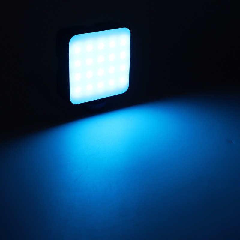 LED Camera Light Dimmable 2500K to 6500K 1200mAh Rechargeable Portable