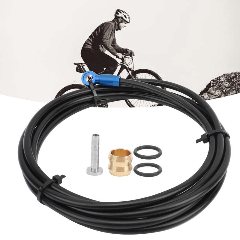 DIY 2M Bicycle Cuttable Hydraulic Disc Brake Tube Hose Cable