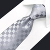 S&W SHLAX&WING Men's Necktie, Assorted Stripes, Plain, Dots, 57.9 inches