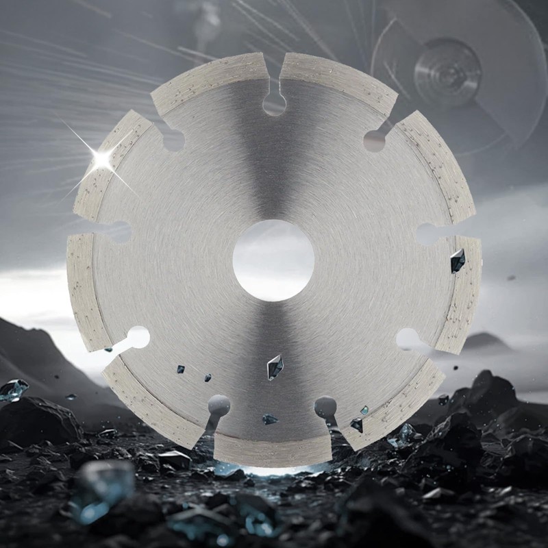 115mm Diamond Cutting Disc, Segmented Blade with 22.23mm Arbor Hole,