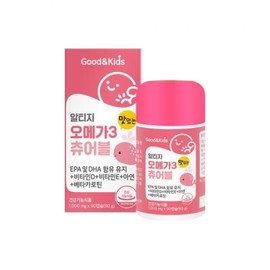 NaturalPlus Good & Kids rTG Omega-3 Chewable 1000mg 90 Capsules