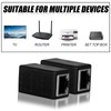 RJ45 Coupler, 4Pieces 10Gbps High-Speed Shielded Ethernet Extension Adapter Network