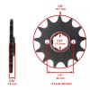Honda Blue Drive Chain And Sprockets Kit for Honda ATC350X