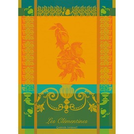 Garnier Thiebaut [W] Les Clementines Saffron Tea Towel 56 x 77 cm 100% Cotton