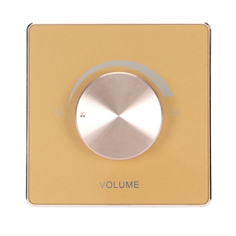 50W Volume Controller Knob Aluminum Alloy Frame 5 Position Constant