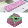 Custom Keycap Hand Carved Owl Pattern OEM R4 Gaming Resin