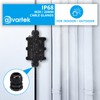 10 Pack M20 20mm IP68 Waterproof Black Cable Glands, Suitable