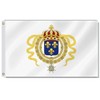3×5 FT New France Flag,Large Nouvelle France National Decor,French Double
