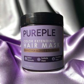 PUREPLE NEW!  PUREPLE COLOR EXTENDING HAIR MASK BLOND & SILVER HAIR SALON FORMULA VEGAN
