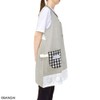 St Ladies Apron Bear School Tungary Gray Gray M L
